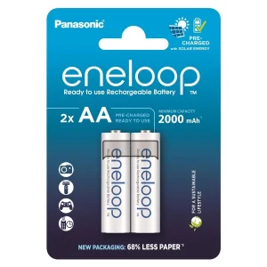 Акумулятор Panasonic Eneloop NI-MH AA 2000 мАг, 2 шт., BK-3MCDE/2CP UA